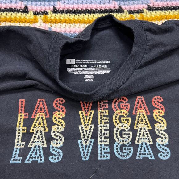 Las Vegas retro graphic souvenir baby tee - Picture 4 of 5